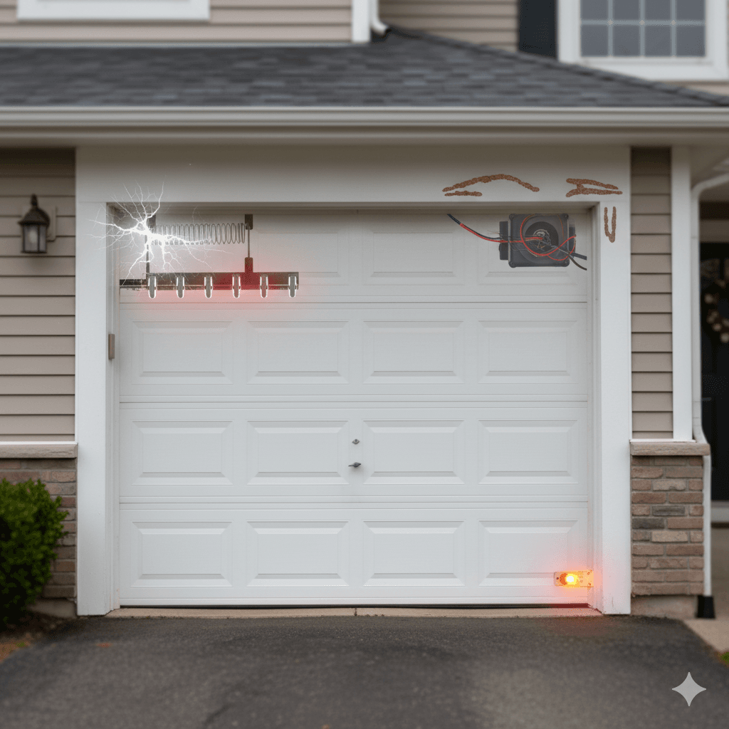 Garage Door Is Wearing Down